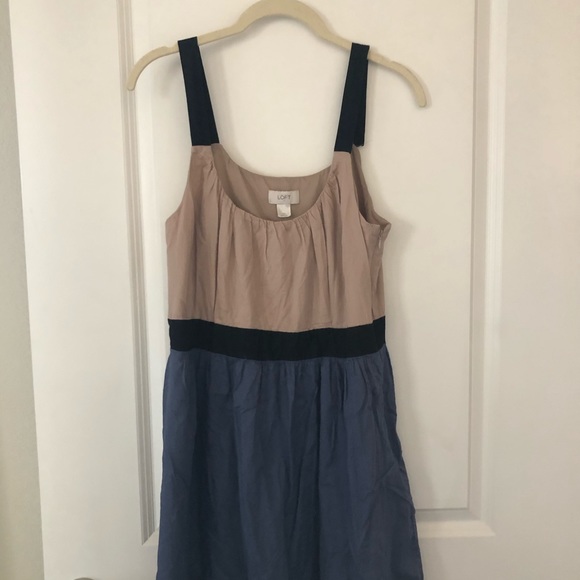LOFT Color Block Dress - Picture 3 of 4